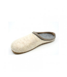 Wool felt slippers Szymel Art.4001-418